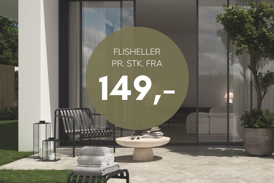 Fliser på salg fra 149,-