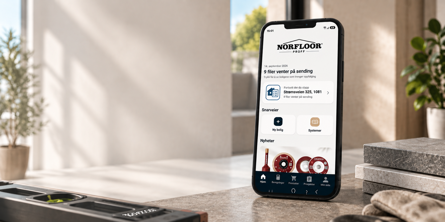 Norfloor Proff App