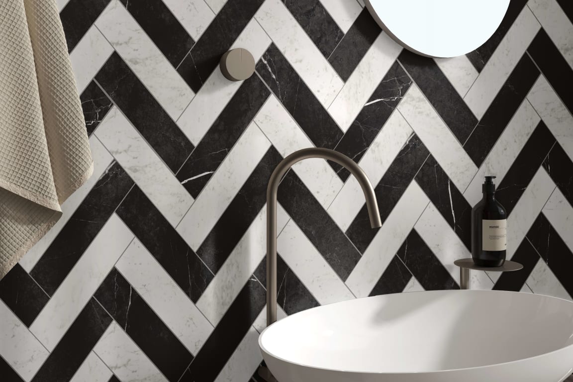 Classica-kolleksjonen fra Ceramica Magica – gir fliser inspirert av marmor