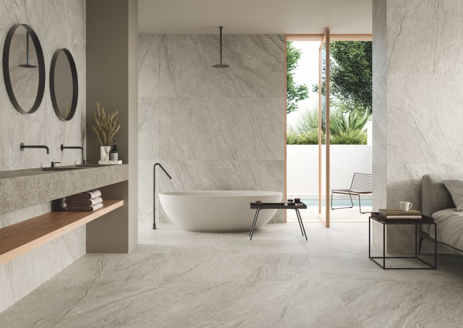 Vibes som baderomsfliser og gulvfliser på badet