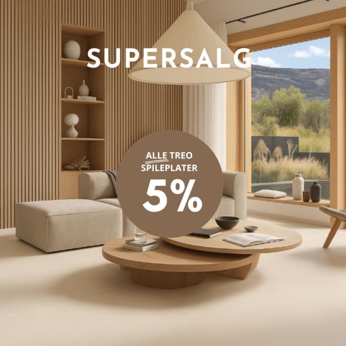 Spileplater til vegger og tak