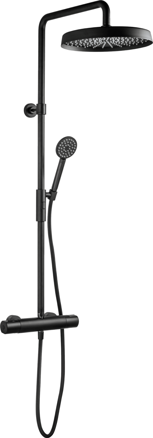 Tapwell Arm7200 Matt sort Komplett Takdusj