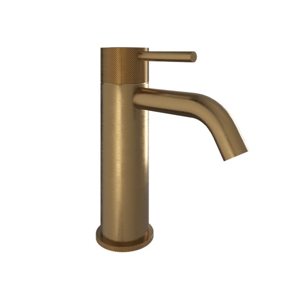 Svedbergs Servantkran SKULE Riflet børstet messing