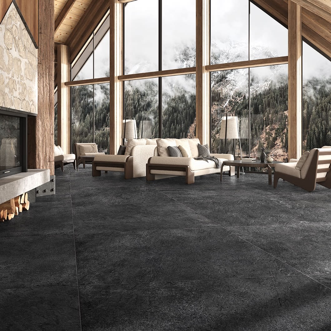 Retreat Quarzite Black 60x120 Flis