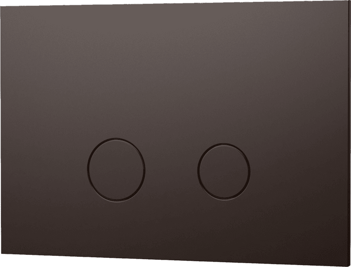 Duo112 Tece Bronze Betjeningsplate Til Vegghengt Toalett