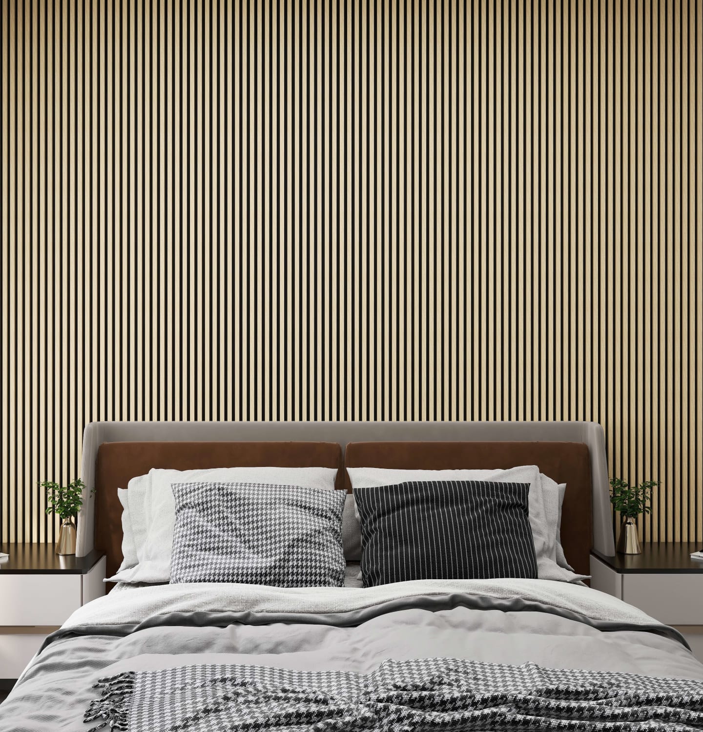 Treo spilepanel Risør 270x60cm Slim design