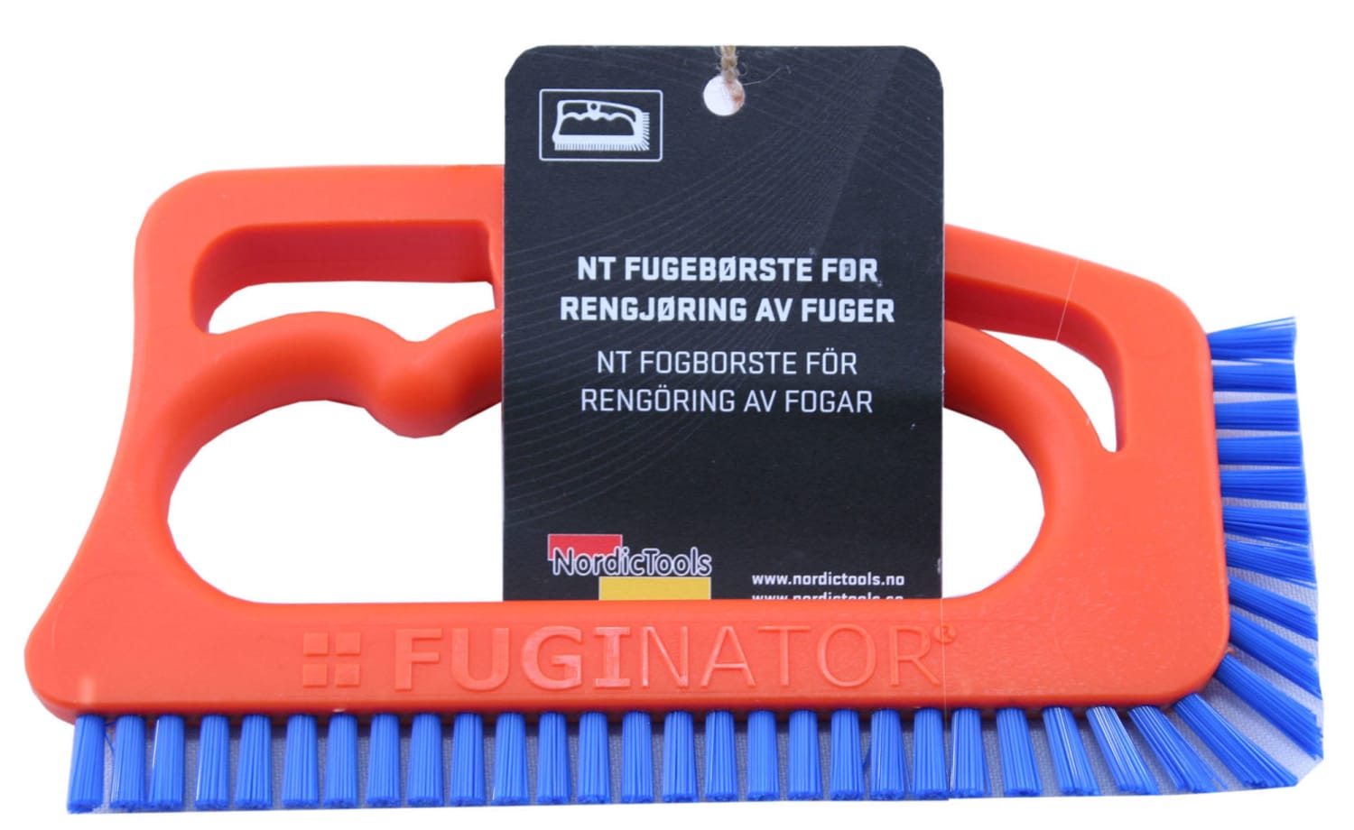 Fugebørste for rengjøring av fuger