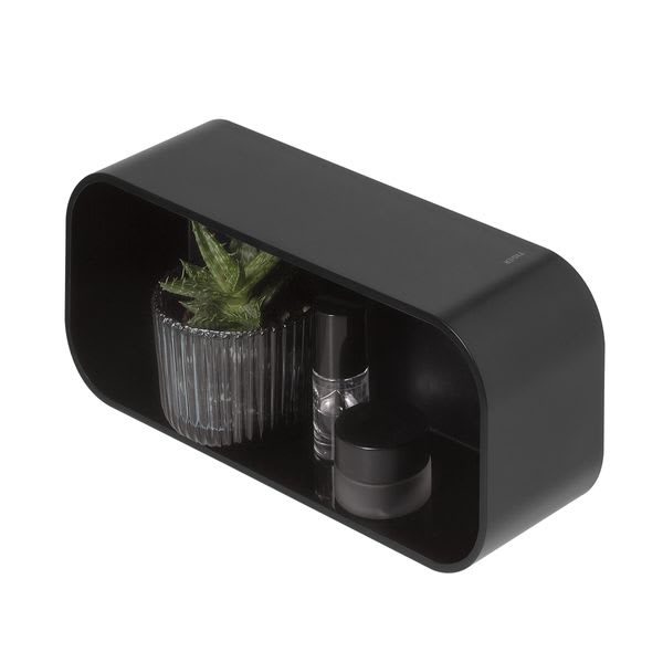 Dusjkurv Vegghengt 2-Store Sort Tiger