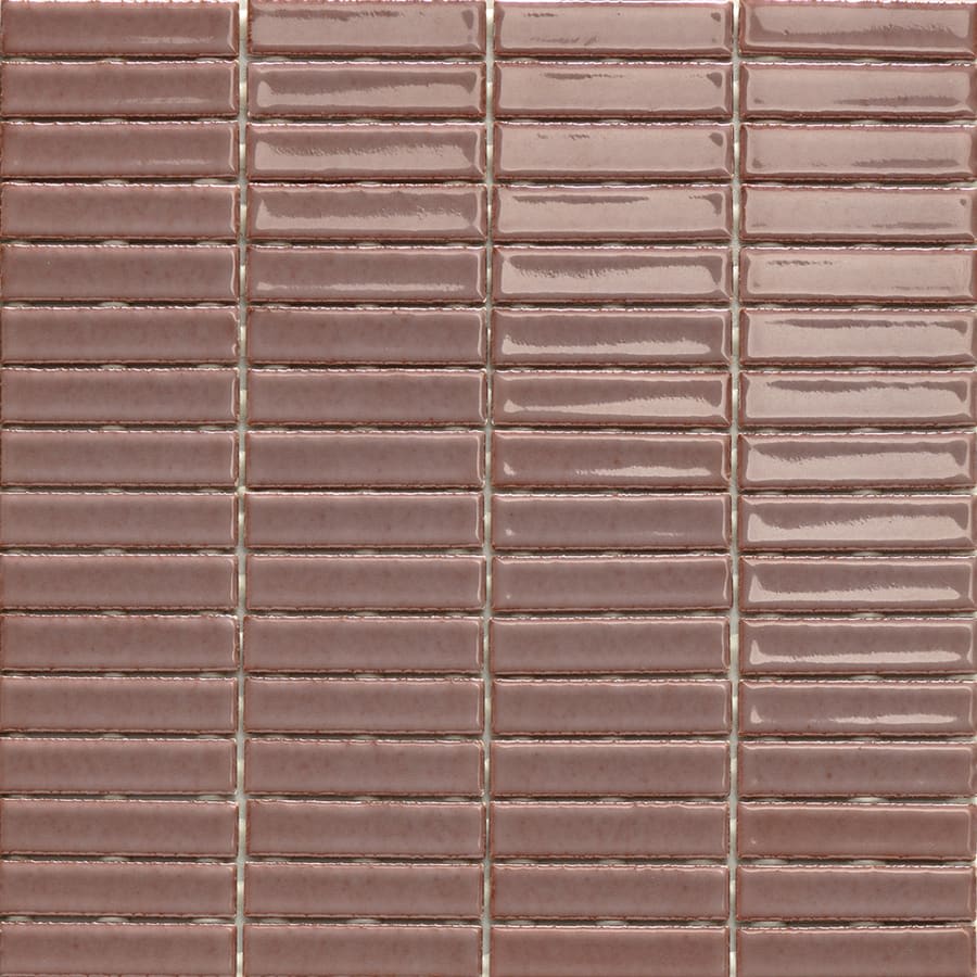 Mini Stick Rust Berry 31,6x31,6 Glossy Mosaikk