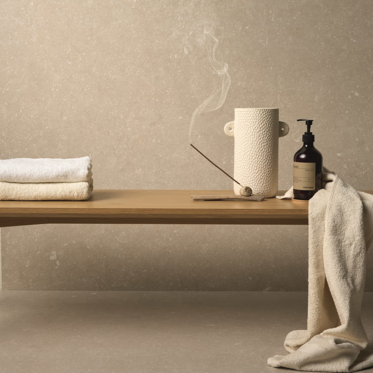 Norlith Sandstone Beige 60x60 Matt Rektifiserte