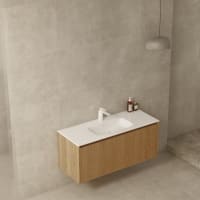 Alma Dune 120cm m/ servant i matt porselen