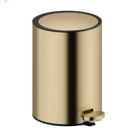 Zen Pedalbøtte Børstet Bronse