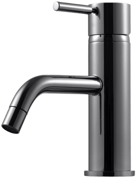 Tapwell Evm071 Black Chrome Servantbatteri