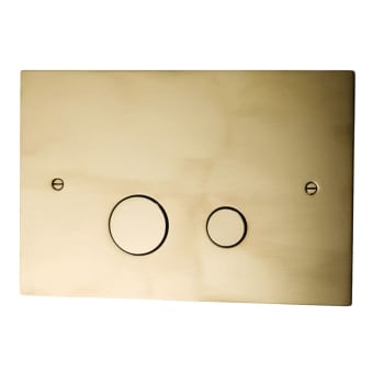 Tapwell Duo112 Oksiderende Messing Betjeningsplate