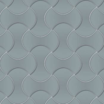 Norse Knit Azure Mist 30x30 Mosaikk