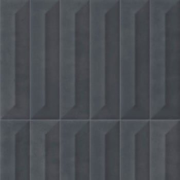 Pop Blue Avio 6,2x25 Ridge Glossy Flis