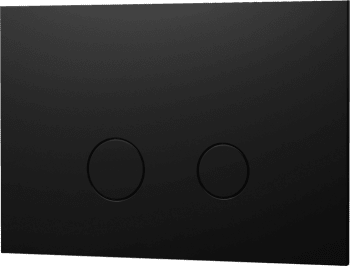 Duo112 Tece Mattsvart Betjeningsplate Til Vegghengt Toalett