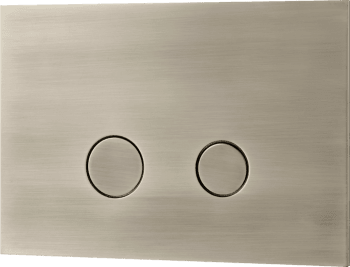 Duo112 Tece Brushed Nickel Betjeningsplate Til Vegghengt Toalett