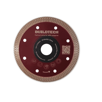 Buildtech diamantblad for vinkelsliper 125mm