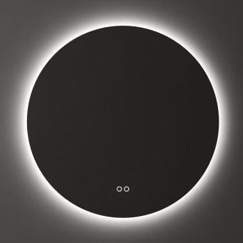 Alma ø80cm rundt speil med bakbelysning og anti-dugg