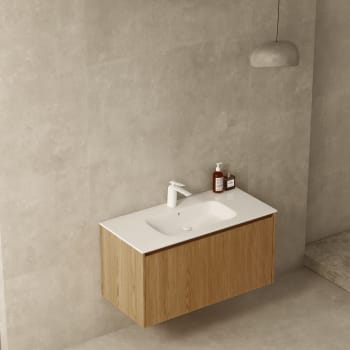 Alma Dune 100cm m/ servant i matt porselen