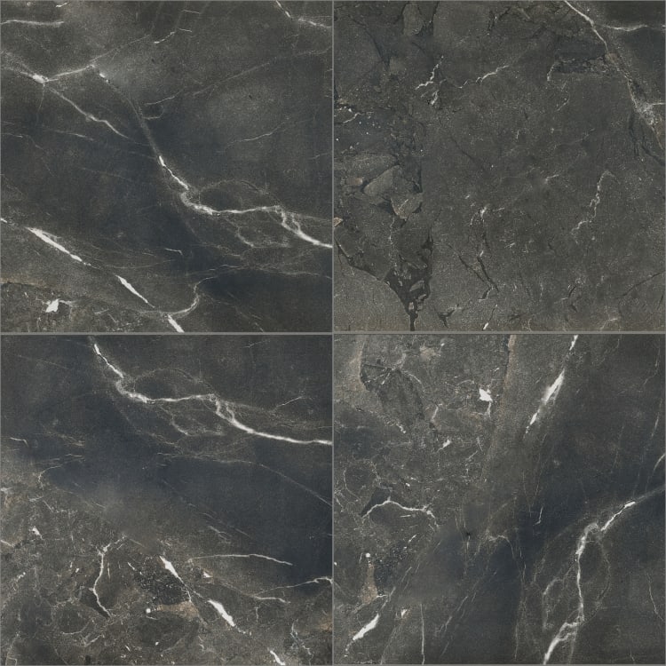 Timeless Black Deep 60x60 polerte flis