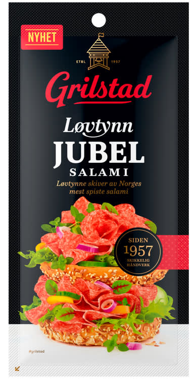 Jubelsalami Lovtynn 100g Grilstad Meny No