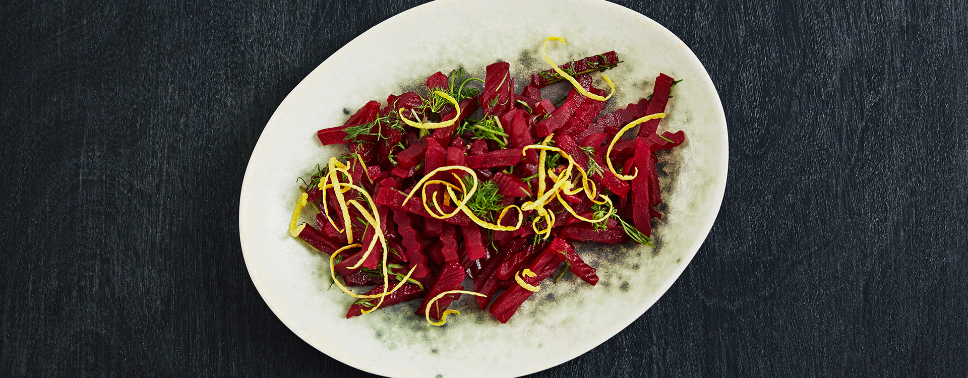 Frisk rødbetsalat med dill