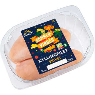 Grillet kylling spar