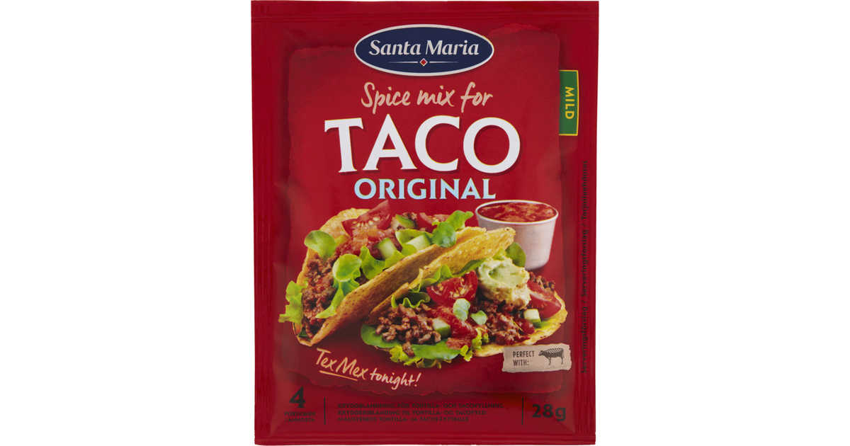 Taco Spice Mix SPAR Nettbutikk