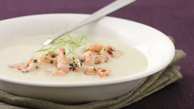 Fennikelsuppe med chilireker