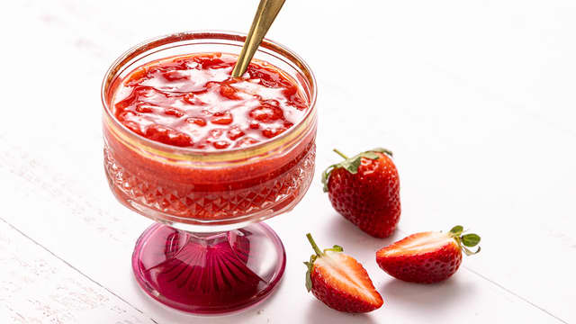 Jordbærsyltetøy med vanilje