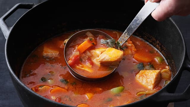 Hjemmelaget fiskesuppe