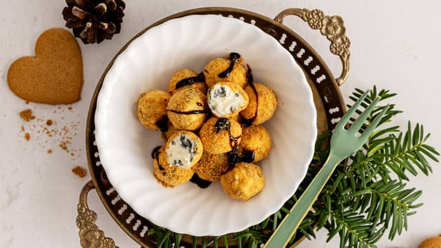 Ostekuler med blåskimmelost