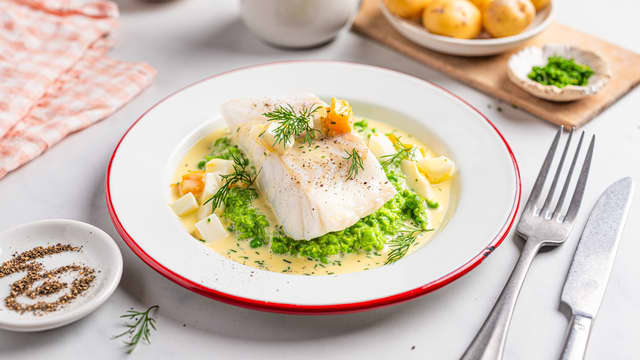 Smak til med salt og pepper.