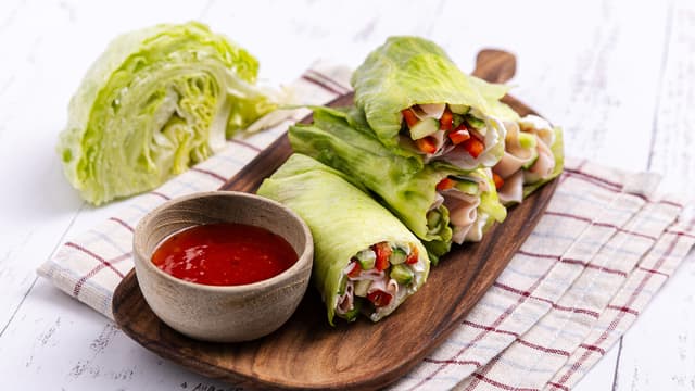Wraps med isbergsalat