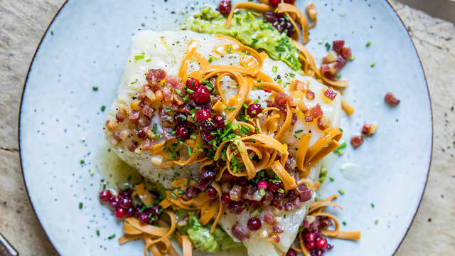 Ertestuing av tørkede grønne erter