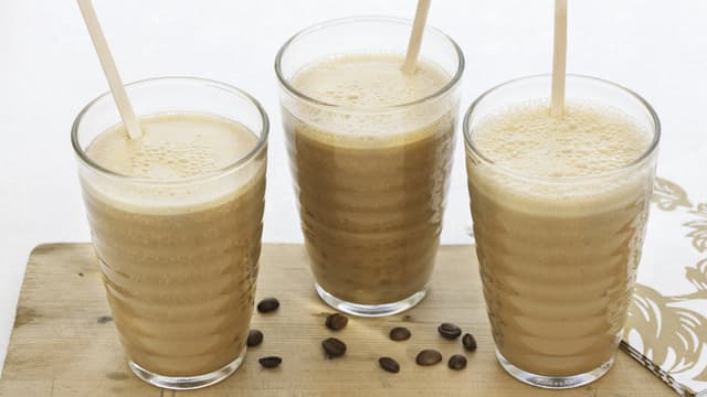 Fløyelsdrikk med kaffe