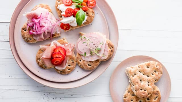 Polarkløver med spennende pålegg