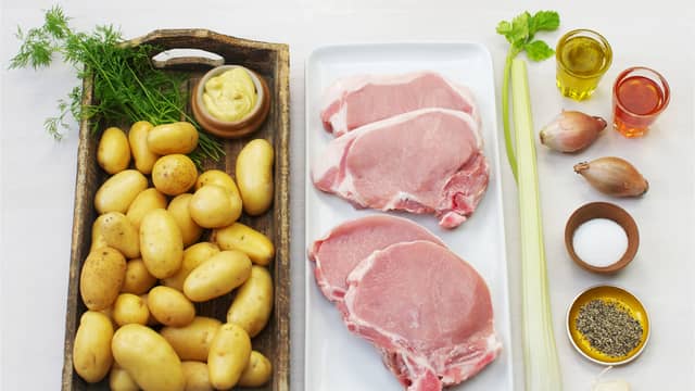 Finn frem ingrediensene.