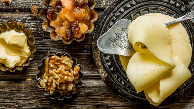 Valnøtter i honning