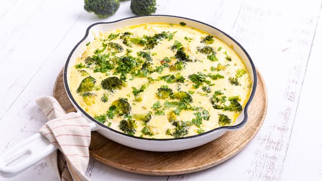 Frittata med brokkoli