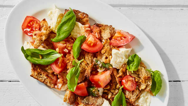 Tomatsalat med mozarella