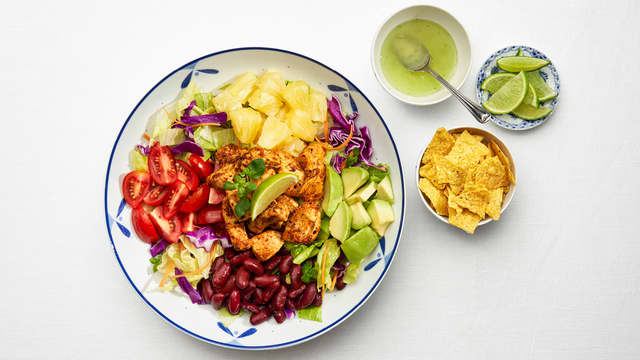 Meksikansk kyllingsalat