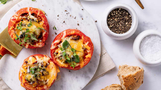 Topp med ost når det gjenstår to minutter.