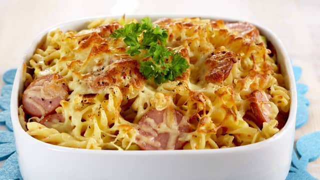 Pølseform med purre