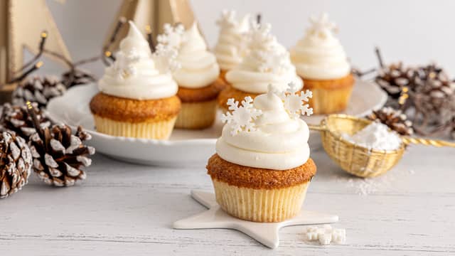 Muffins med ostekrem