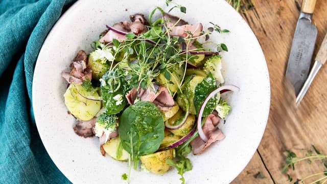 Potetsalat med lam