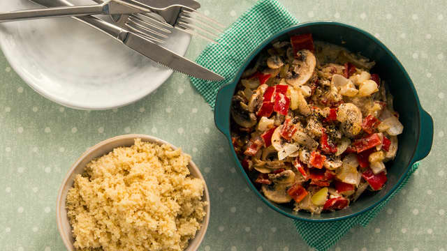 Soppgryte med ris eller couscous