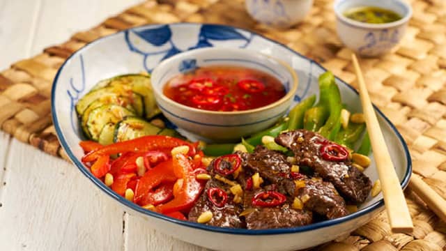 Asiatisk wokket biff